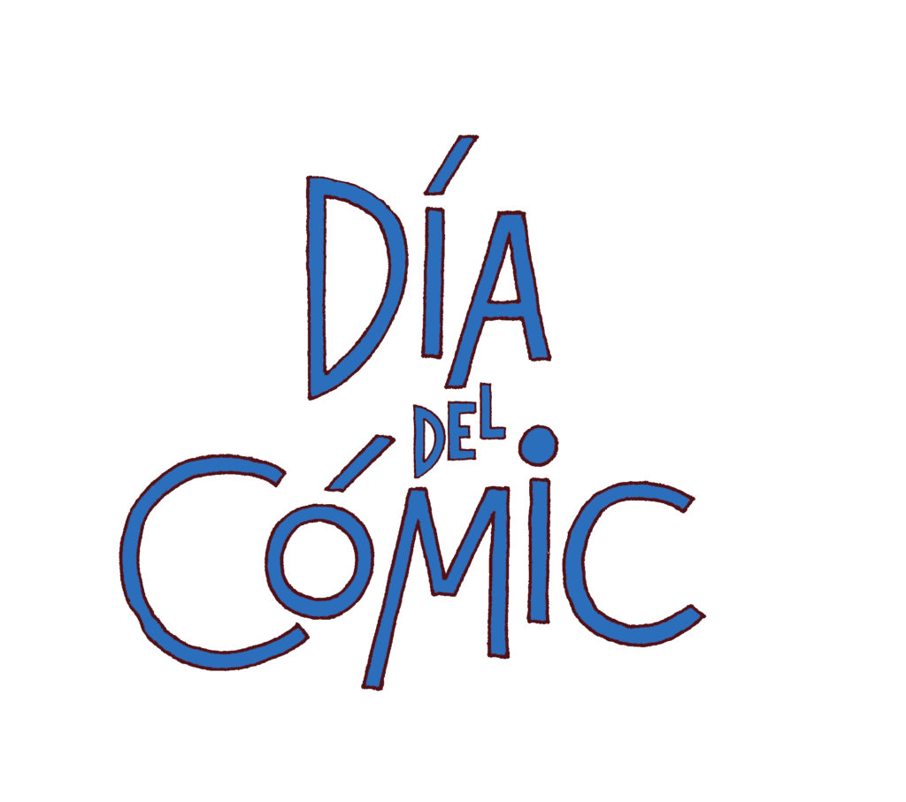 Logo diadelcomic_azul